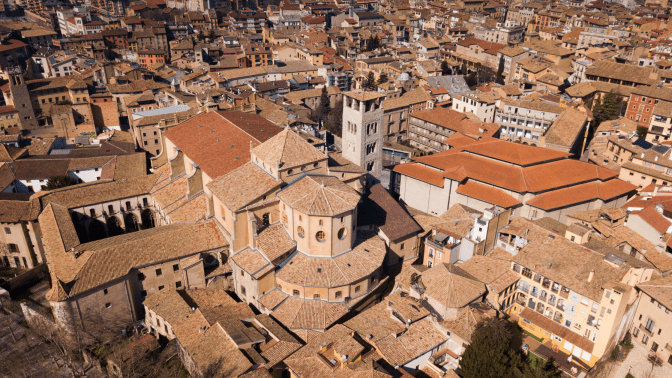 Casc antic de la ciutat de Vic.