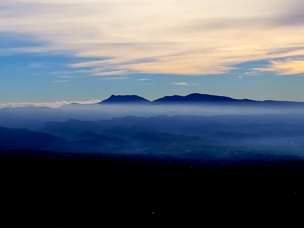 Vistes panoràmiques des del Santurari de Bellmunt