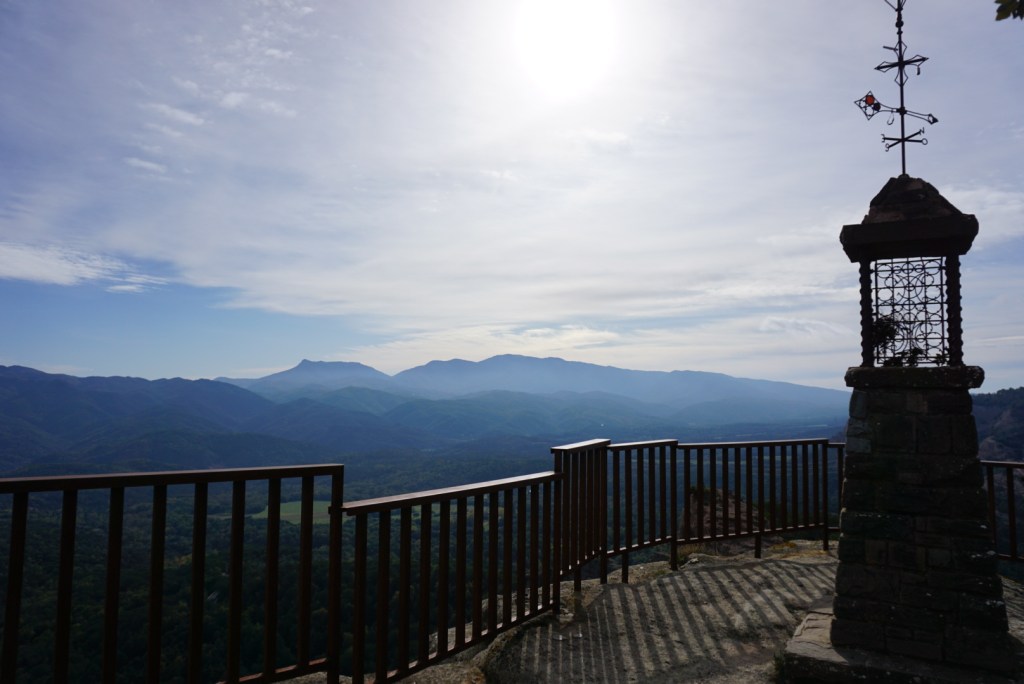 El Salt de la Minyona des de Folgueroles.