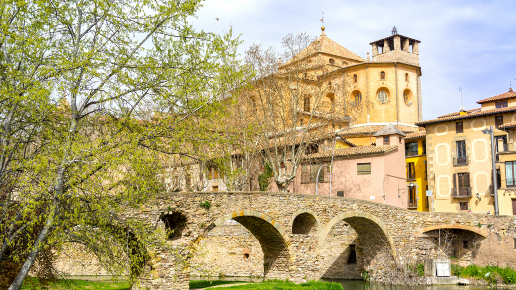 El Pont de Queralt de la ciutat de Vic.